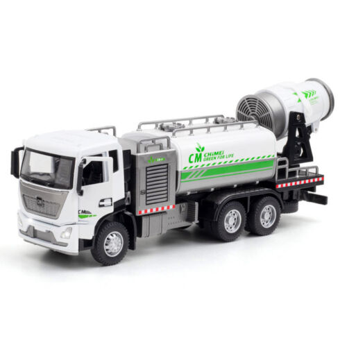 Water Spray Sprinkler Truck Toy 1:50 Scale Model Car Diecast Toy Car Kids Toys - Picture 1 of 9
