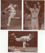 2020 TOPPS STADIUM CLUB BASEBALL MAX SCHERZER CHRIS PADDOCK DEREK DIETRICH SEPIA