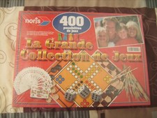 Boîte "La grande collection de jeux" Noris 400 possibilités de jeux neuf emballé