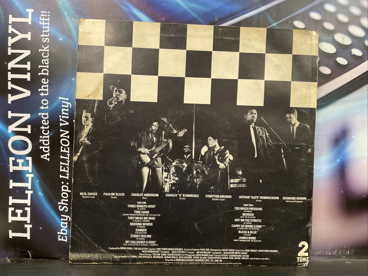 The Selecter Too Much Pressure LP Album Vinyl Record CDL5002