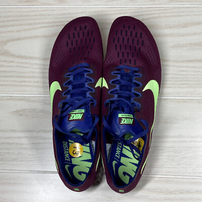 Nike Zoom Victory 3 Track Spikes Bordeaux Volt Men display picture 3