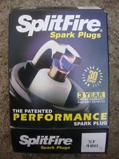 4 Pack Of Splitfire Sf40d Spark Plug Fits Chevy Dodge Harley Kawasaki 40d Plug