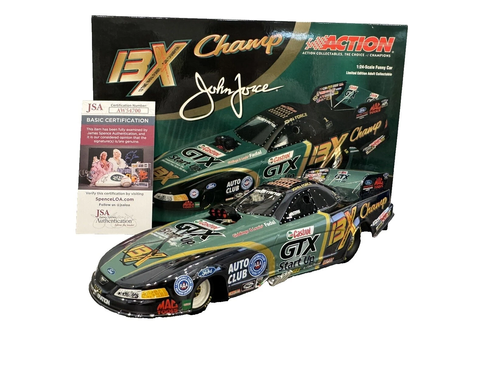 Action литая модель автомобиля NHRA 2004 год