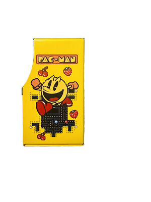 Boston America Pac Man Mini Arcade Game Metal Candy Tin Container