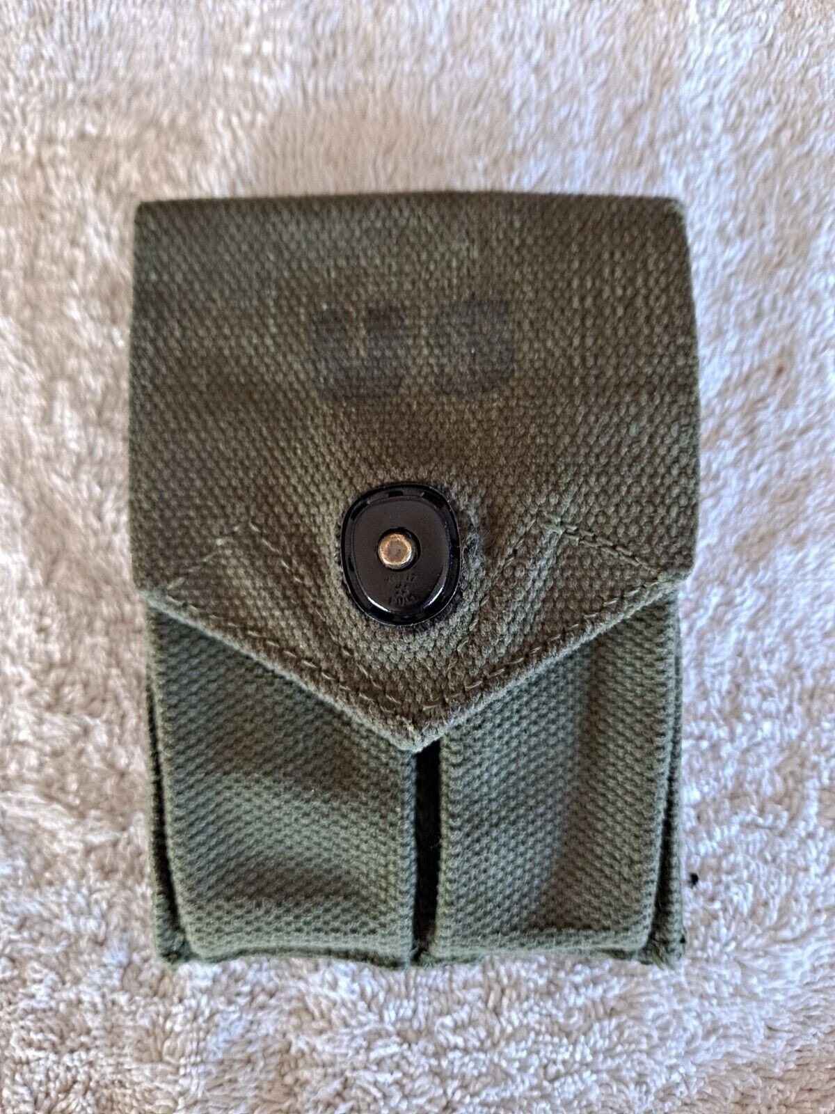 POCKET AMMUNITION MAGAZINE, for the M191l 45 PISTOL. DATED 1966