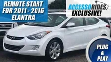 Fits: 2011 - 2016 HYUNDAI ELANTRA REMOTE START KEY PLUG AND PLAY CAR STARTER