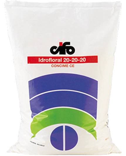 CIFO IDROFLORAL CONCIME NPK 20-20-20 PER FERTIRRIGAZIONE E FOGLIARE 10 KG