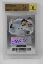 2007 Finest Rookie Redemption #10 Joba Chamberlain AU Rookie 🔥Beckett 10