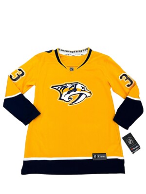 Fanatics Breakaway NHL Nashville Predators Viktor Arvidsson #33 Women s Jersey L