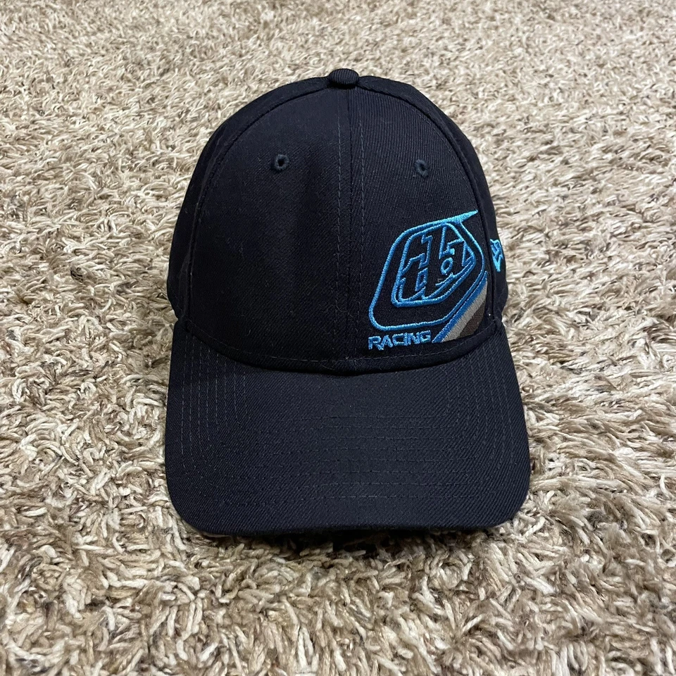 Troy Lee Designs New Era 9Forty Precision 2.0 Black Hat Snapback Black - Image 2 of 4