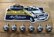 Ford Mk1 Mk2 Escort Alloy Load Spreading Washer Strut Top Bolt Set Race Rally