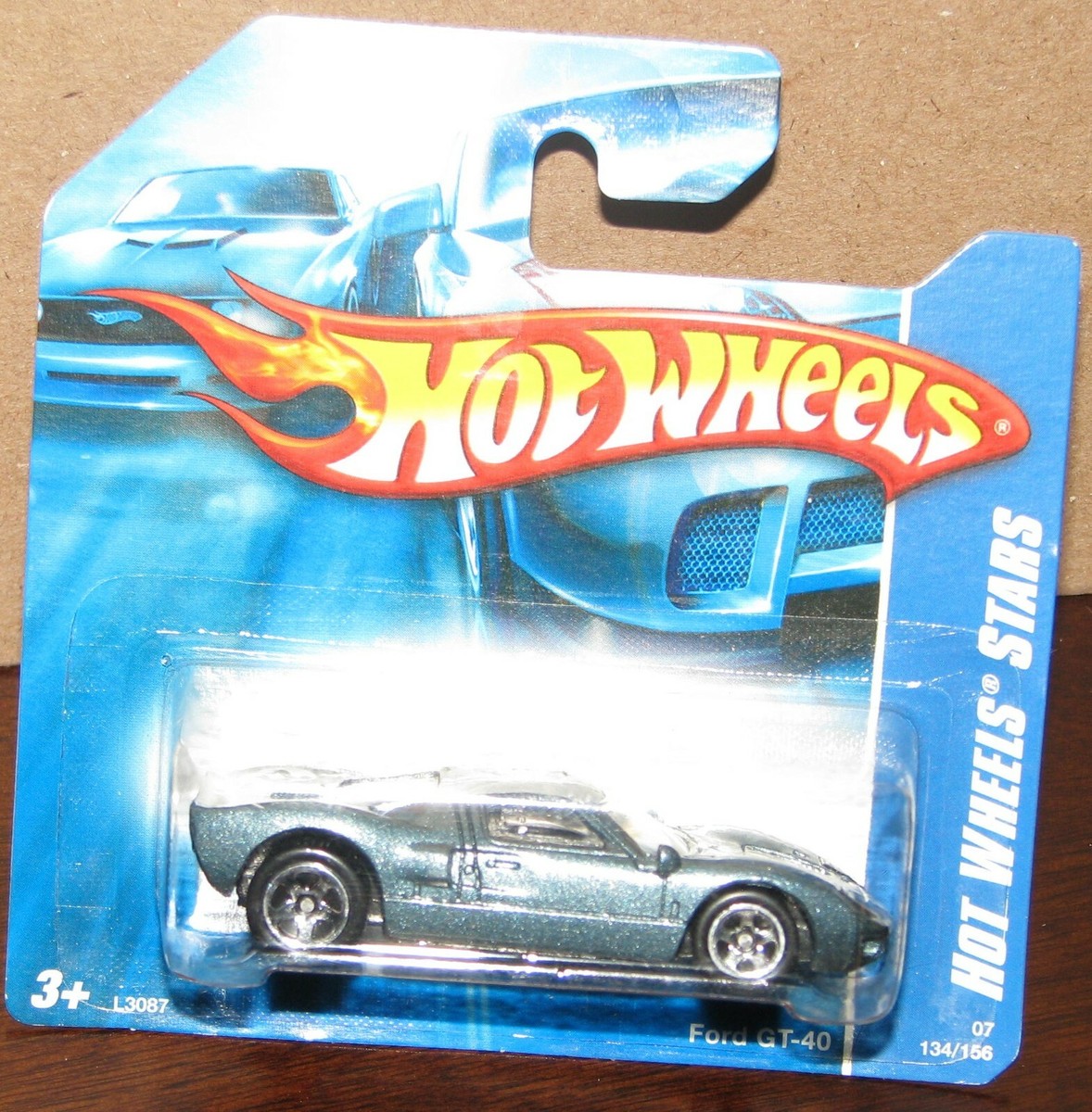 Hot Wheels 2007 Hot Wheels Stars #134 FORD GT-40 Gunmetal on