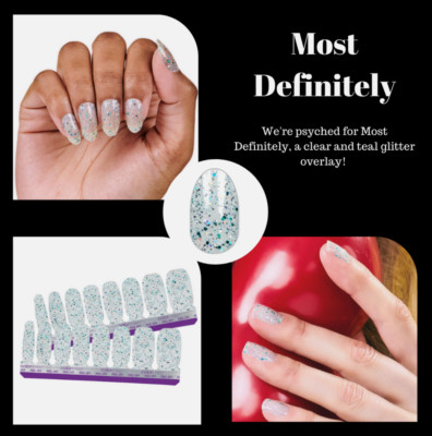 Color Street Nail Strips: *SHIMMER/GLITTER/GLITTER-DIPPED OVERLAYS*