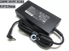 Original Chicony 230W AC Adapter Charger for A17-230P1A MSI Gigabyte Clevo 5.5mm