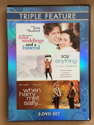 Four Weddings and a Funeral / Say Anything / When Harry Met Sally [DVD] (2009...