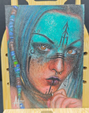 1/1 Sketch Card Enchanted Fairy Creature by Anderson Frateschi Typhoon Productio
