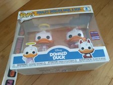 Funko Pop Disney Donald Duck Shoulder Angel Devil 2Pack Wondercon 2022 Exclusive