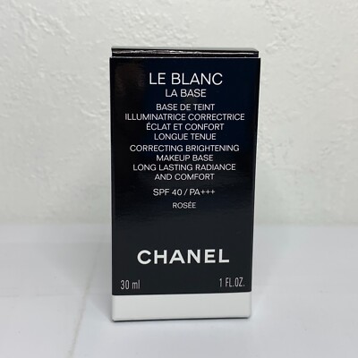 CHANEL LE BLANC LA BASE ROSÉE 30ml Makeup Base SPF40/PA+++ CHANEL LE BLANC LA BASE ROSÉE 30ml Makeup Base SPF40/PA+++