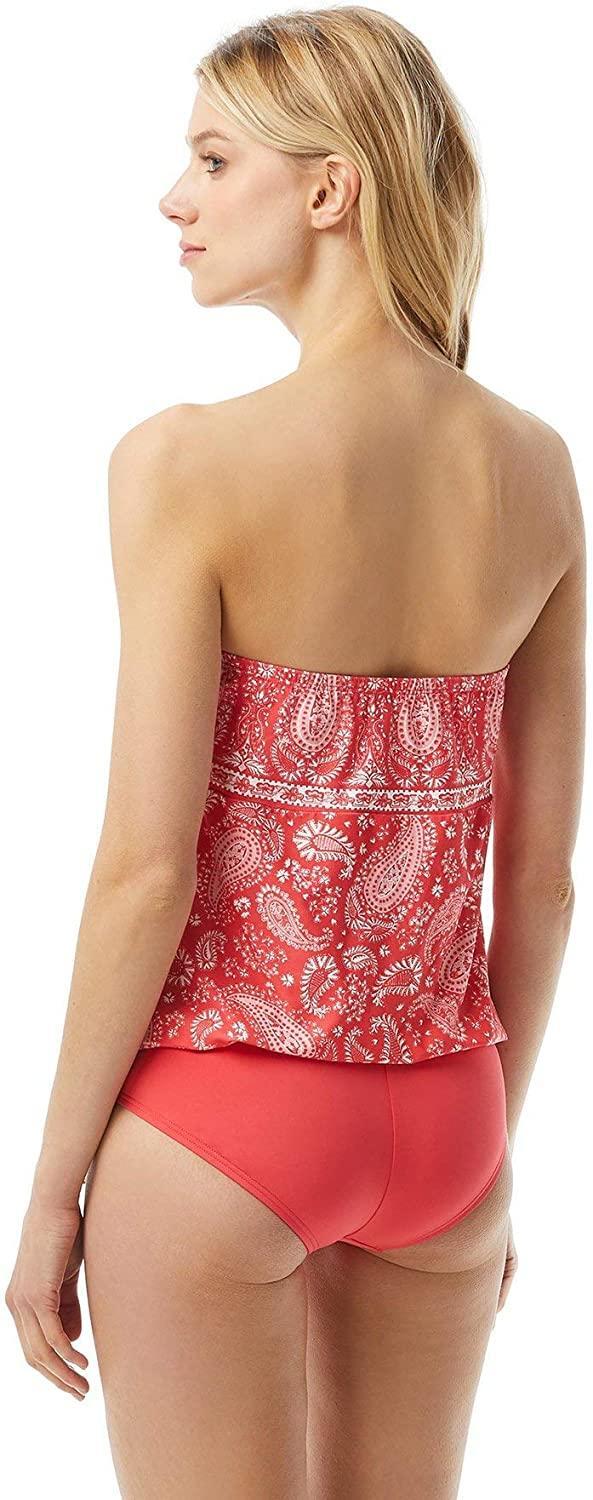 Michael Kors 281570 Romantic Paisley Blouson Bandini ,Size SMALL