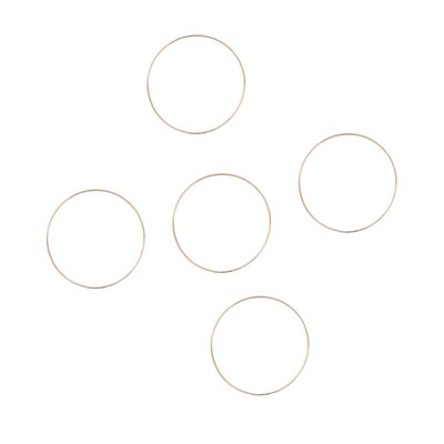 5PCS Dream Catcher Hoops Stickerei Ring Metall Hoops Für Handwerk