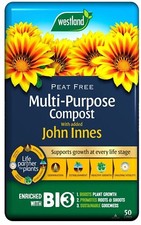 Image of GARDEN COMPOST SOIL MULTI-PURPOSE ORGANIC PEAT FREE MIRACLE GROW LEVINGTON NEW