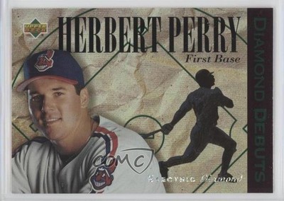 1994 Upper Deck Debuts Electric Diamond Herb Perry Herbert #519 Rookie RC 8d2