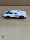 Vintage Hot Wheels Redline 1971 White Enamel Pit Crew Car - Quality Example!