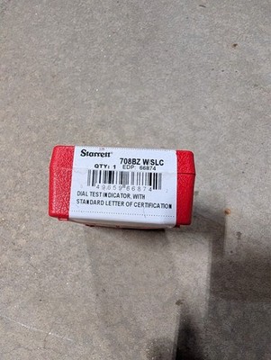 Starrett 708BZ W/SLC Dial indicator brand new unopened in box