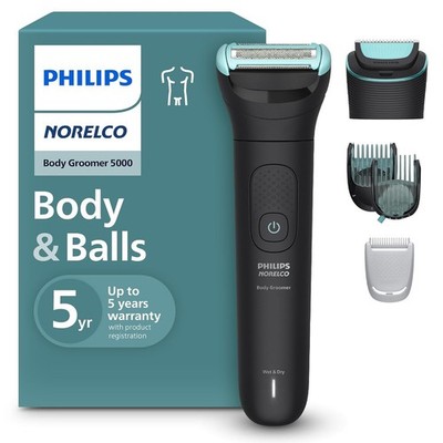 Philips Norelco Body Groomer 5000 Series, Intimate Hair Shav