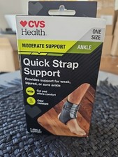 CVS Health Moderate Support Ankle Quick Strap Support One Size