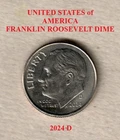 New Listing2024 D Roosevelt: 10¢ Dime - Lower Mintage Date - Actual Coin Shown **FREE S&H**