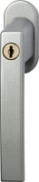 Abus Fenstergriff FG210 Silber Griff AbschließBar Fensterklinke Mit Schloss