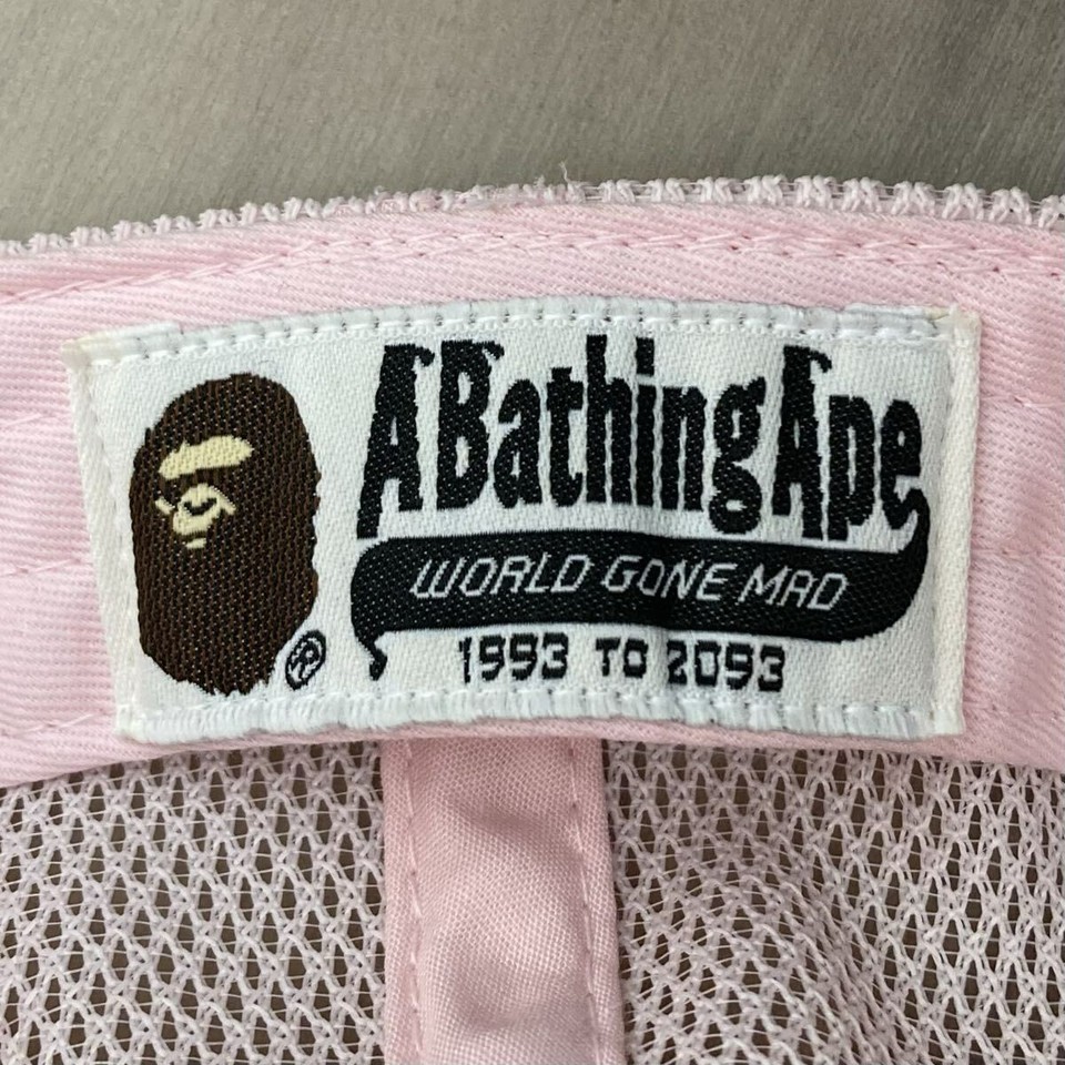 BAPE STA LOGO trucker hat cap a bathing ape star BAPESTA | eBay UK