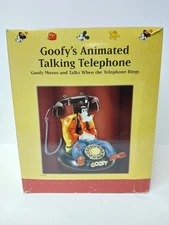  Vintage Disney Goofy 1990s Animated Talking Landline Corded Telephone
