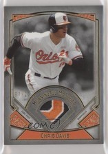 2017 Museum Collection Meaningful Material Relics Gold 7/10 Chris Davis ti8
