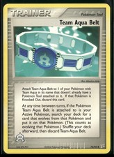 Team Aqua Belt Uncommon Team Magma vs Team Aqua 76/95 NM on eBay