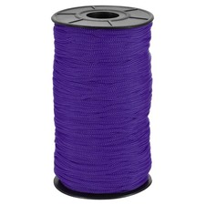 Polyester Macrame Cord 3mm x 131 Yards Crochet Braided Rope Yarn Purple