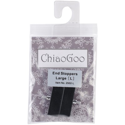 ChiaoGoo End Stoppers-Large 2/Pkg - 2502-L