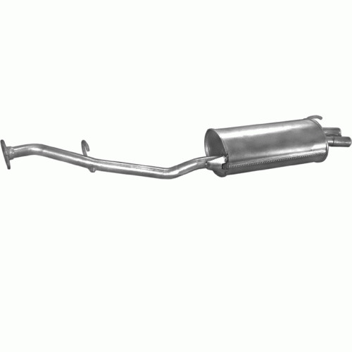 Silencieux arriere pour restaurer la ligne Honda Accord 1986-1990