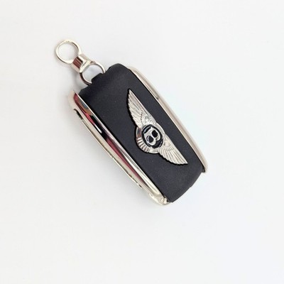 Bentley 3 Tasten Klapp Klappschlüssel Fernbedienung Gehäuse Rohling Etui Ersatz 