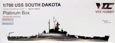 VEEP57005P 1:700 Vee Hobby USS South Dakota 1944 PLATINUM EDITION