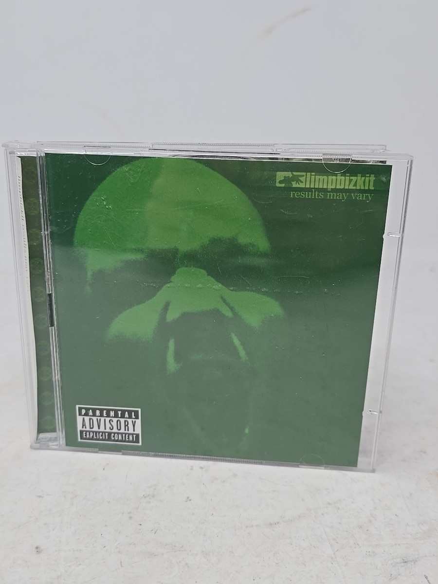 LIMP BIZKIT - RESULTS MAY VARY - 2003 MEXICAN CD + DVD, NU METAL