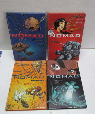 Kult Edition NOMAD Band 1-3 + 5  Hardcover 1995/96/2000 guter Zustand   (S15)