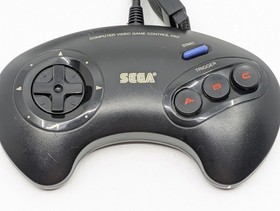 Sega Mega Drive HAA-2510 Console w/ Controller AV Cable AC Adapter Tested Japan