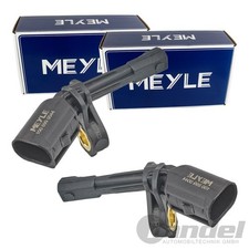 2x MEYLE ABS-SENSOR RADDREHZAHL HINTEN passen...