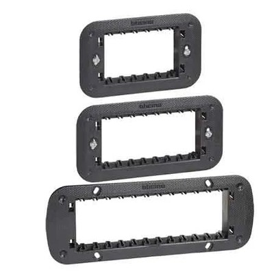 WALL BRACKET FOR 'LIVING NOW' SERIES BTICINO 4 Seater