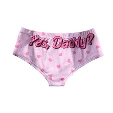 Sexy Slip Yes Daddy String Slips Tanga Höschen Unterwäsche Damen Dessous S-XL