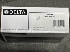 Delta Bathroom Towel Ring 79446-RB Linden Collection Venetian Bronze Finish