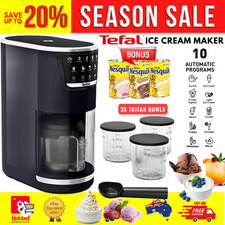 TEFAL 10-in-1 Ice Cream & Frozen Treat Dessert Maker Machine Slushie Machine