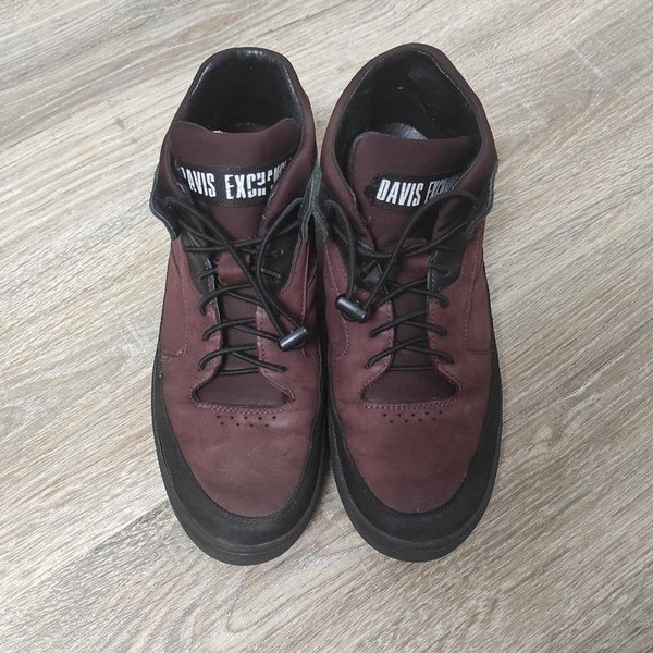 Men Davis Boots Black Nubuck 40